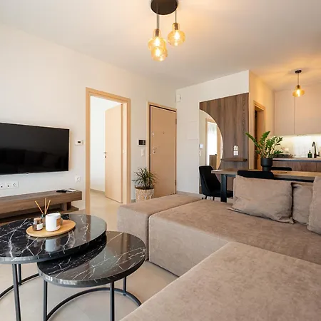 Apartmán Hasi One Bedroom Nea Moudania