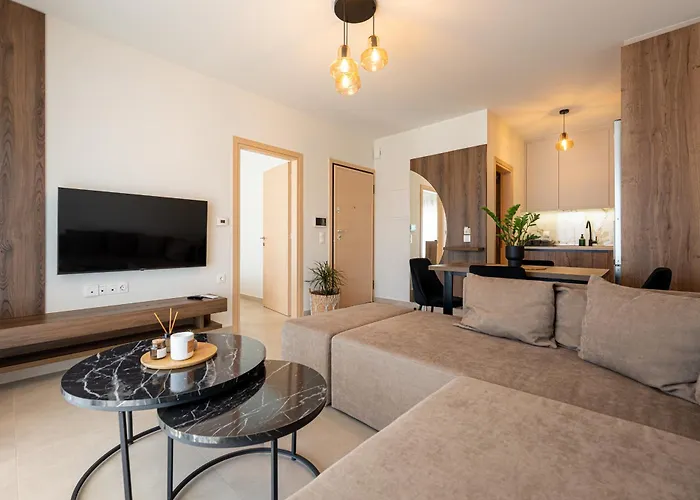 Apartmán Hasi One Bedroom Nea Moudania